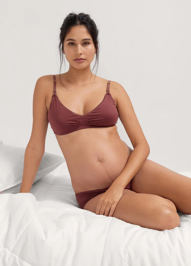 Soutien-gorge d'allaitement souple